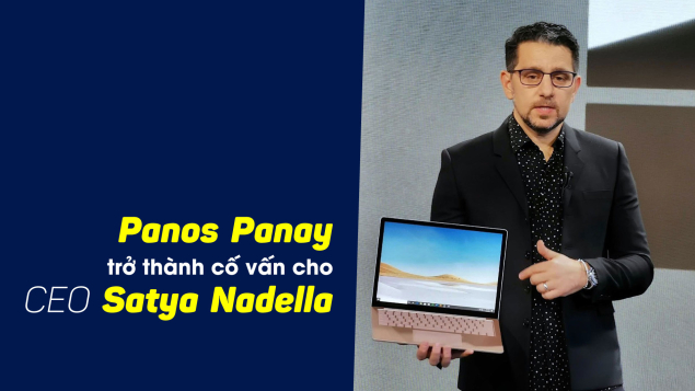Panos Panay trở thành cố vấn của CEO Satya Nadella, mở ra nhiều cơ hội mới cho Surface và Windows